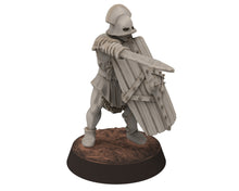 Load image into Gallery viewer, Orc horde - Orc Legionaires, swordmen elite, Orc warriors warband, Middle rings miniatures for wargame D&amp;D, Lotr... Medbury miniatures
