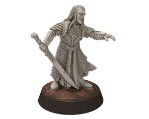 Undead Ghosts - Elven specters of the old battlefield, marshland of the east, Ghosts of the old world miniatures for wargame D&D, LOTR...