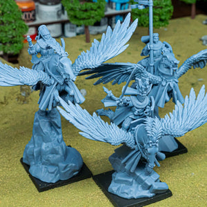 Arthurian Knights - Knights on Pegasus, for Oldhammer, king of wars, 9th age