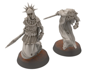 Undead Ghosts - Treasure of the Spectre old battlefield, marshland of the east, Ghosts of the old world miniatures for wargame D&D, LOTR...