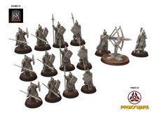 Load image into Gallery viewer, Lakecity - Mini bundle of lakecity Torgorod, hero Lake, dragon, Misty Mountains, Town miniatures for wargame D&amp;D, Lotr... Khurzluk Miniature
