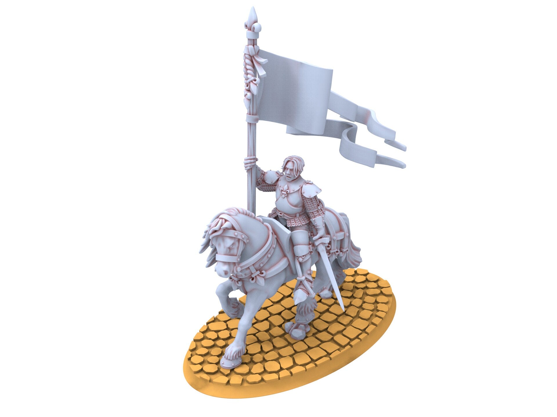 Arthurian Knights - Baroness of Gallia, for Oldhammer, king of wars, 9th age