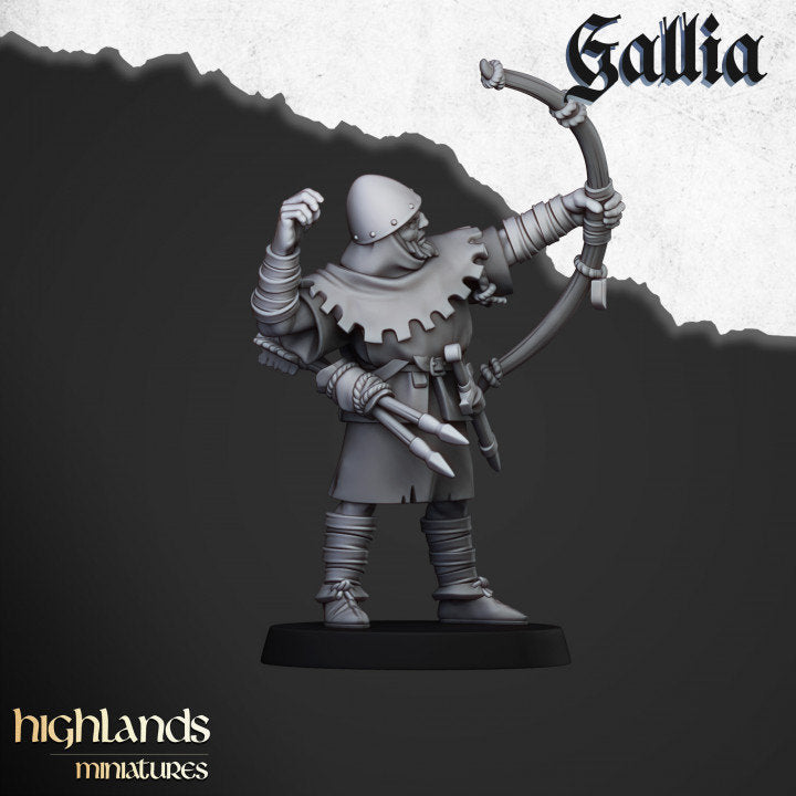 Arthurian Knights - Gallia Archer, for Oldhammer, king of wars, 9th age