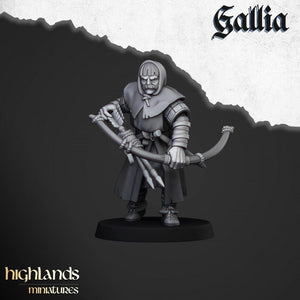 Arthurian Knights - Gallia Archer, for Oldhammer, king of wars, 9th age